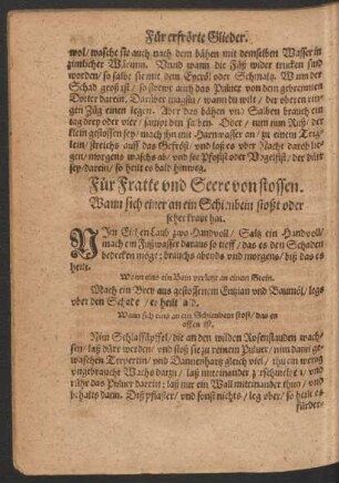 Für Fratte und Seere von stossen.