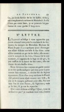 Xe Lettre.