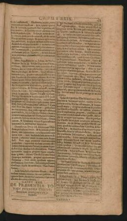 Caput XXX. De Praesentia Totius Personae Christi secundum utramq[ue] naturam in Ecclesia.