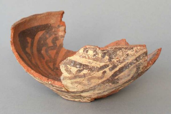 Fragment of a clay bowl