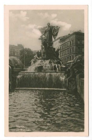 Stettin. Manzel-Brunnen