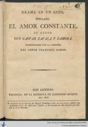 El amor constante