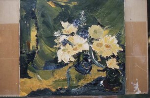 Ausstellung von Werner Respondek und Renate Deitert: Ölgemälde von Renate Deitert