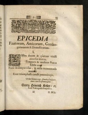 55-82, Epicedia.