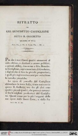 Ritratto Di Giovanni Benedetto Castiglione detto il Grechetto