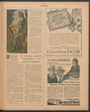 El famoso caballo "Bayardo" y su curiosa leyenda