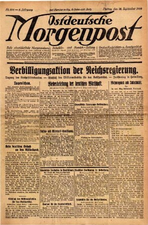 Ostdeutsche Morgenpost