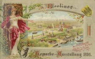 Berliner Gewerbe-Ausstellung 1896 : [Billetbuch zu wesentlich ermässigten Preisen]