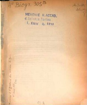 Considerazioni storiche intorno a Tommaso I., Conte di Savoia : Con aggiunta di documenti ined.
