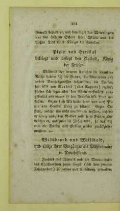 Willibrord und Willibald, und einige ihrer Vorgaenger als Missionnaire in Deutschland