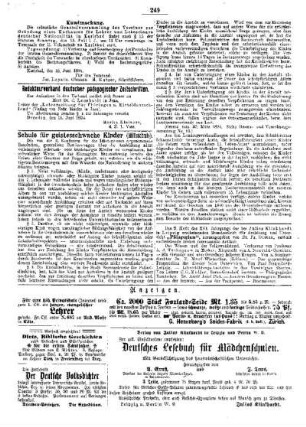 Schule für geistesschwache Kinder (Hilfsschule)