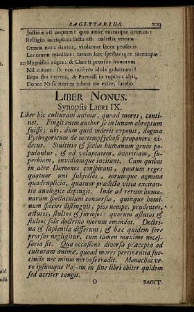Liber Nonus. - Liber Decimus.