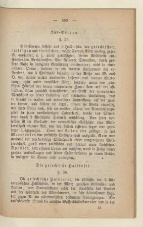 Die griechische Halbinsel