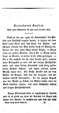 Dreizehntes Kapitel: Vom 15ten September bis zum 14ten October 1805.