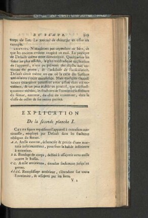 Explication de la seconde planche I.
