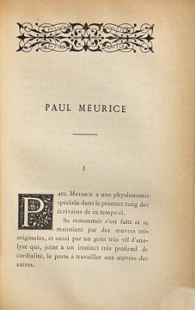 Paul Meurice : Par Louis Ulbach