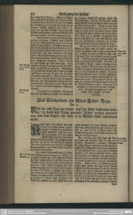 Das Evangelium am Neuen Jahrs-Tage. Luc. 2.