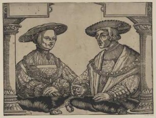 Doppelbildnis des Ferdinand I. und der Anna