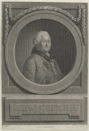 Bildnis des Christian Felix Weiße