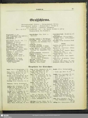 Großschirma