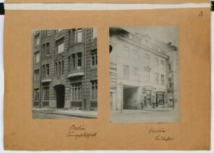 Auergesellschaft, Berlin-Friedrichshain / Breite Straße, Berlin-Mitte: Ansichten (aus: Skizzen- und Fotoalbum 29)