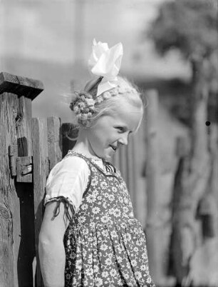 Portrait eines Kindes "Fischerdeern"