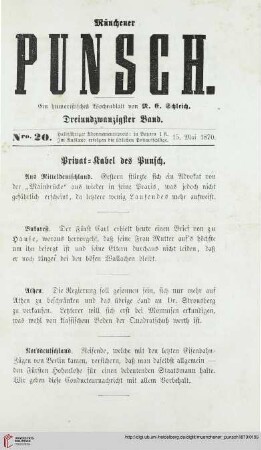 Nro. 20 (15. Mai 1870)