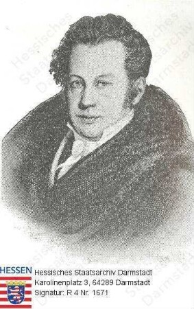 Pittschaft, Johann Baptist, Dr. jur. (1783-1870) / Porträt, Brustbild