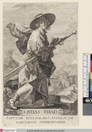 S.IVDAS THAD. [Der Apostel Judas Thaddäus]