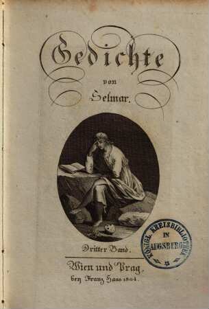 Gedichte. 3. (1804). - 256 S. : Ill.