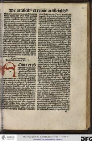 Incipit liber nonus, capitulum I.