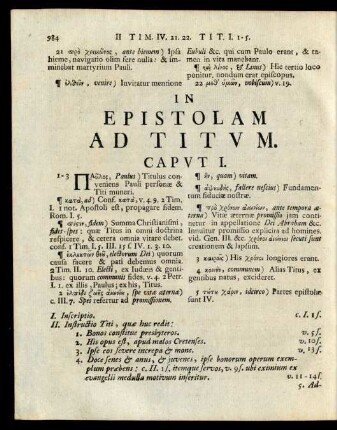 In Epistolam Ad Titum