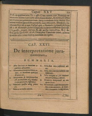 Cap. XXVI. De interpretatione iuramentorum.