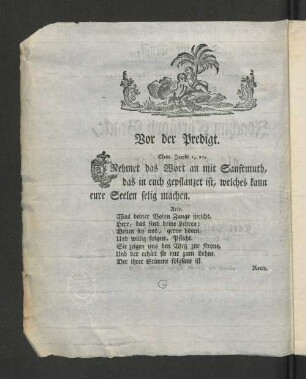 [Text zur Musik, als der Wohlehrwürdige, ... Herr Joachim Christoph Bracke, ...]