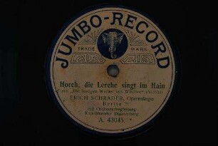 Horch, die Lerche singt im Hain : aus "Die lustigen Weiber von Windsor" / (Nicolai)