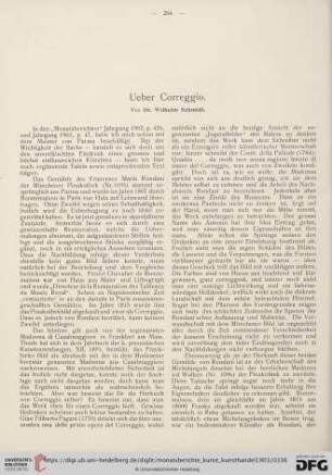 3: Ueber Corregio