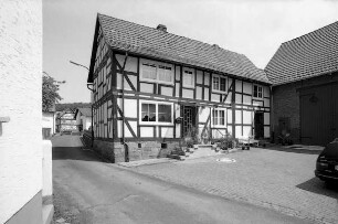 Fachwerkhaus (Fachwerkhaus); Hünfeld, Berthostraße 5