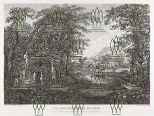 La fontaine dans le bois