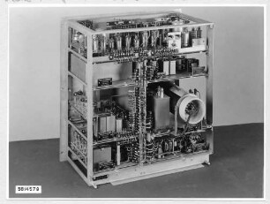 Pegelbildempfänger, offen, Foto 1958