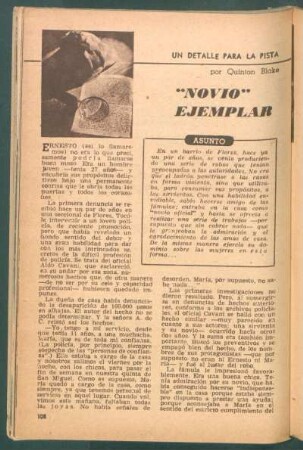 "Novio" ejemplar : Un detalle para la pista