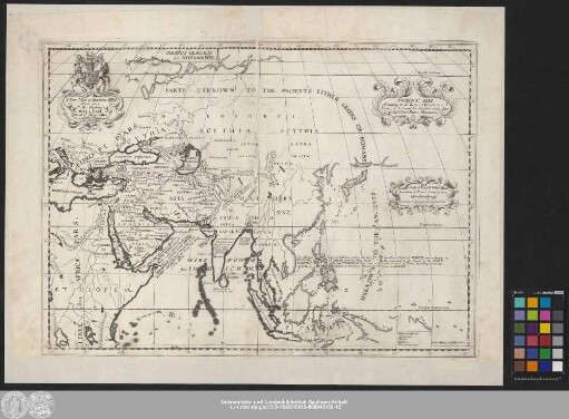 A New Map of Ancient Asia : Dedicated To His Highness William Duke of Gloucester