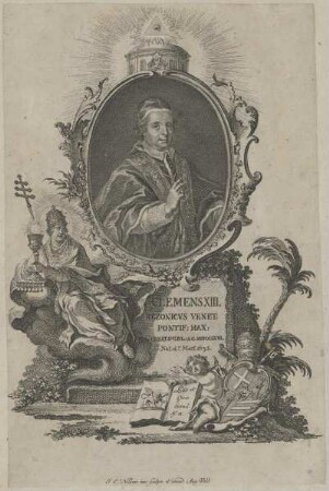 Bildnis von Papst Clemens XIII.