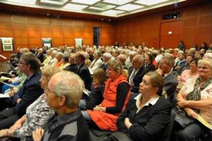 SLUB, Ausstellung "Luthers Lieder" : Ausstellungseröffnung am 22. September 2012 im Vortragssaal