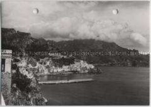 Amalfi, Blick auf die Stadt