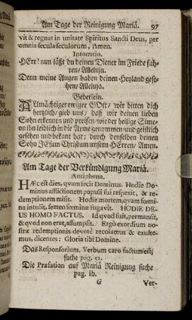 Am Tage der Verkündigung Mariä.