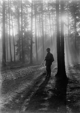 Portrait eines Jägers