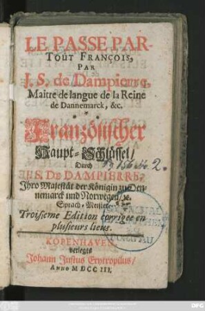 Le Passe Partoút François