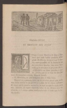Capítulo CXVIII - El orgullo del joven