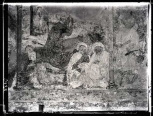 Kirche; Wandgemälde, Jesus am Ölberg