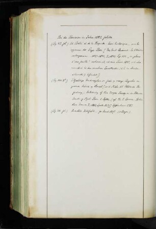 Bei der Revision im Jahre 1892 fehlte [...]